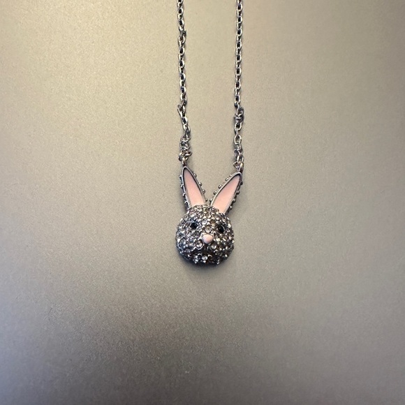 Kate Spade Make Magic Rabbit set necklace & earrings - Picture 4 of 7